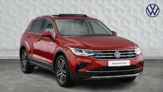 Red Used 2022 VW Tiguan Elegance SUV | £24,250 (Good price)
