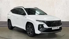White Used 2022 Hyundai Tucson N Line SUV | £23,911 (Fair price)
