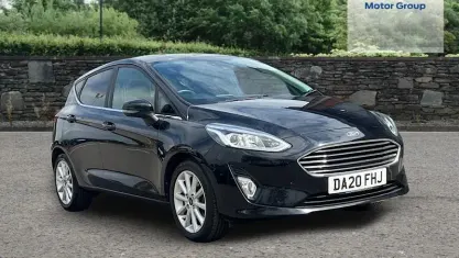 Used Ford Fiesta Titanium 95 HP (69 kW) 2020 Black Hatchback