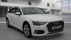 White Used 2021 Audi A6 Sport Estate | £23,999 (Good price)