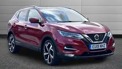 Red Used 2019 Nissan Qashqai Tekna SUV | £12,340 (Fair price)