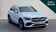 White Used 2019 Mercedes GLC300 AMG Line Premium SUV | £24,677 (Fair price)