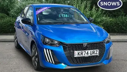 Usado Peugeot 208 Active 75 CV (55 kW) 2024 Azul Utilitario