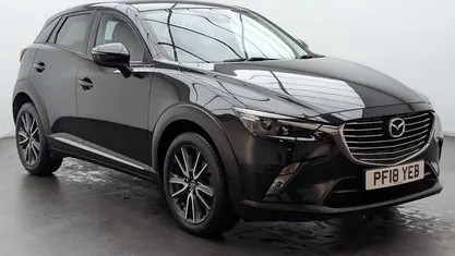Black Used 2018 Mazda CX-3 Inclusive SUV | £11,150 (Fair price)