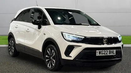 Used Vauxhall Crossland Design Edition 83 HP (61 kW) 2022 White SUV