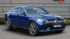 Blue Used 2020 Mercedes GLC220 AMG line Coupe | £20,995 (Super price)