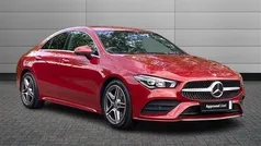 Red Used 2022 Mercedes CLA200 AMG line Coupe | £22,990 (Good price)