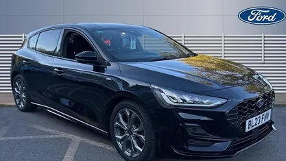 Used Ford Focus ST-Line 125 HP (91 kW) 2023 Black Hatchback