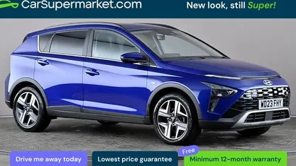 Used Hyundai Bayon Premium 101 HP (74 kW) 2023 Blue SUV