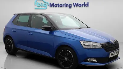 Blue Used 2021 Skoda Fabia Monte Carlo Hatchback | £12,100 (Fair price)
