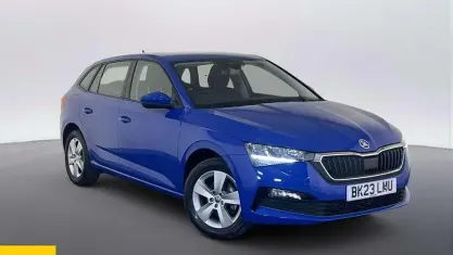 Gebraucht Skoda Scala SE 110 PS (80 kW) 2023 Blau Kleinwagen