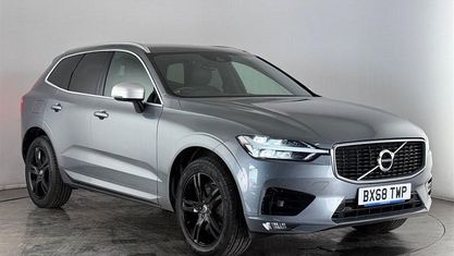 Begagnad Volvo XC60 R-Design 190 HK (139 kW) 2018 Grå SUV