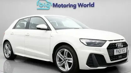 Used Audi A1 Sportback S-Line 95 HP (69 kW) 2021 White Hatchback