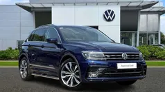Blue Used 2018 VW Tiguan R-line SUV | £19,491 (Good price)
