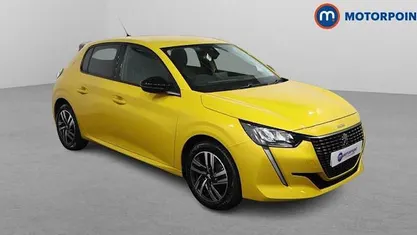 Yellow Used 2023 Peugeot 208 Allure+ Hatchback | £14,399 (Fair price)