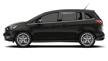 Used Ford C-MAX Zetec 116 HP (85 kW) 2014 Black MPV