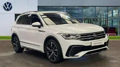 White Used 2021 VW Tiguan R-line SUV | £24,589 (Fair price)