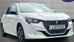 White Used 2022 Peugeot 208 Allure Premium Hatchback | £13,275 (Fair price)