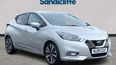 Silver Used 2019 Nissan Micra Tekna Hatchback | £10,064 (Fair price)