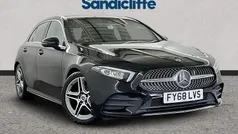 Black Used 2021 Mercedes A200 AMG line Hatchback | £16,867 (Good price)