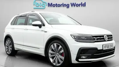 Gebraucht VW Tiguan R-line 150 PS (110 kW) 2019 Weiß SUV