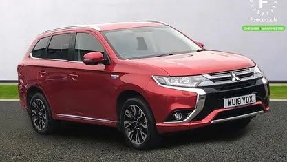 Red Used 2018 Mitsubishi Outlander P-HEV Estate | £13,399 (Fair price)
