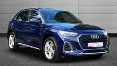 Blue Used 2022 Audi Q5 S-Line SUV | £31,495 (Fair price)