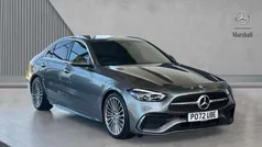 Grey Used 2022 Mercedes C220 AMG Line Premium Sedan | £31,907 (Fair price)