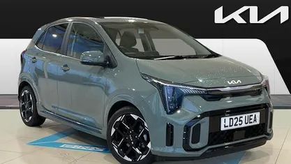 Used Kia Picanto GT-Line S 77 HP (56 kW) 2024 Green Hatchback