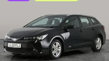 Used Toyota Corolla 122 HP (89 kW) 2022 Black Estate
