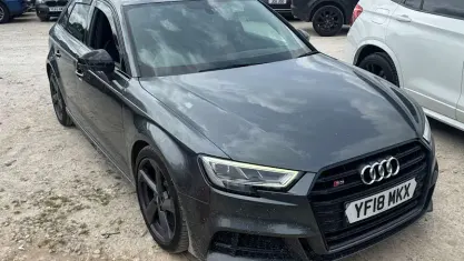 Used Audi S3 Sportback Black Edition 310 HP (228 kW) 2018 Grey Hatchback