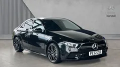 Black Used 2022 Mercedes A35 AMG Premium Sedan | £30,442 (Fair price)