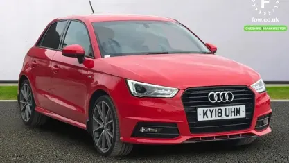 Used Audi A1 Sportback Black Edition 150 HP (110 kW) 2018 Red Hatchback