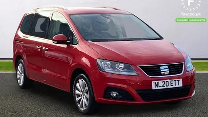Red Used 2020 Seat Alhambra SE MPV | £18,699 (Fair price)