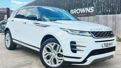 Used Land Rover Range Rover evoque SE Dynamic 243 HP (178 kW) 2019 White SUV