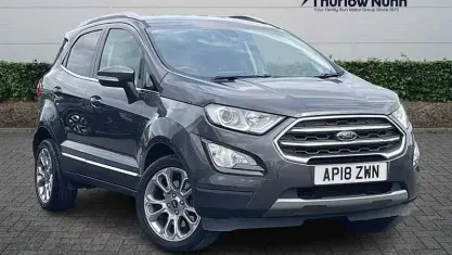 Used Ford Ecosport Titanium 125 HP (91 kW) 2018 Grey SUV