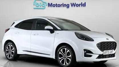 Used Ford Puma ST-Line 125 HP (91 kW) 2023 White Hatchback