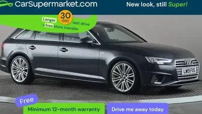 Usado Audi A4 S-Line 190 HP (139 kW) 2019 Cinzento Carrinha