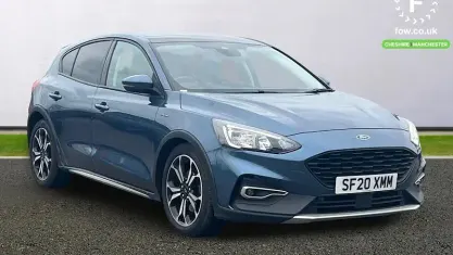 Begagnad Ford Focus Active X 120 HK (88 kW) 2020 Blå Halvkombi