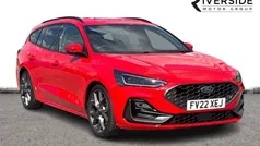 Red Used 2022 Ford Focus ST Estate | £23,991 (Fair price)