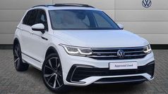 White Used 2023 VW Tiguan R-line SUV | £30,420 (Fair price)
