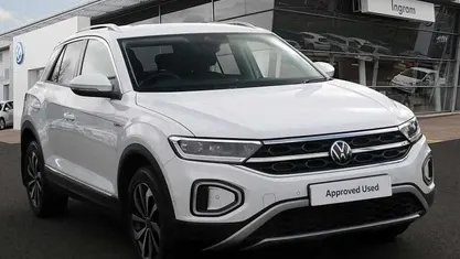 Used VW T-Roc Style 110 HP (80 kW) 2023 White SUV