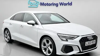 Used Audi A3 S-Line 110 HP (80 kW) 2023 White Sedan