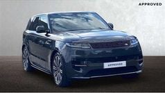 Santorini black Used 2023 Land Rover Range Rover Sport Autobiography SUV | £73,595 (Good price)