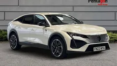 White Used 2023 Peugeot 408 GTi Sedan | £19,499 (Fair price)