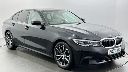 Used BMW 320 Sport Line 184 HP (135 kW) 2020 Black Sedan