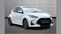 White Used 2024 Toyota Yaris Hybrid Design Hatchback | £18,195 (Fair price)