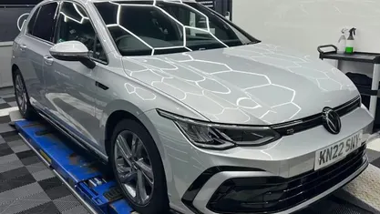 Used VW Golf VIII R-line 150 HP (110 kW) 2022 Silver Hatchback