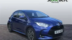 Blue Used 2022 Toyota Yaris Hybrid Design Hatchback | £15,000 (Good price)