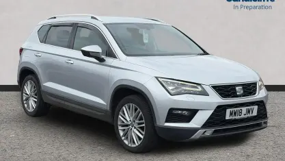 Begagnad Seat Ateca 4Drive 150 HK (110 kW) 2018 Silver SUV